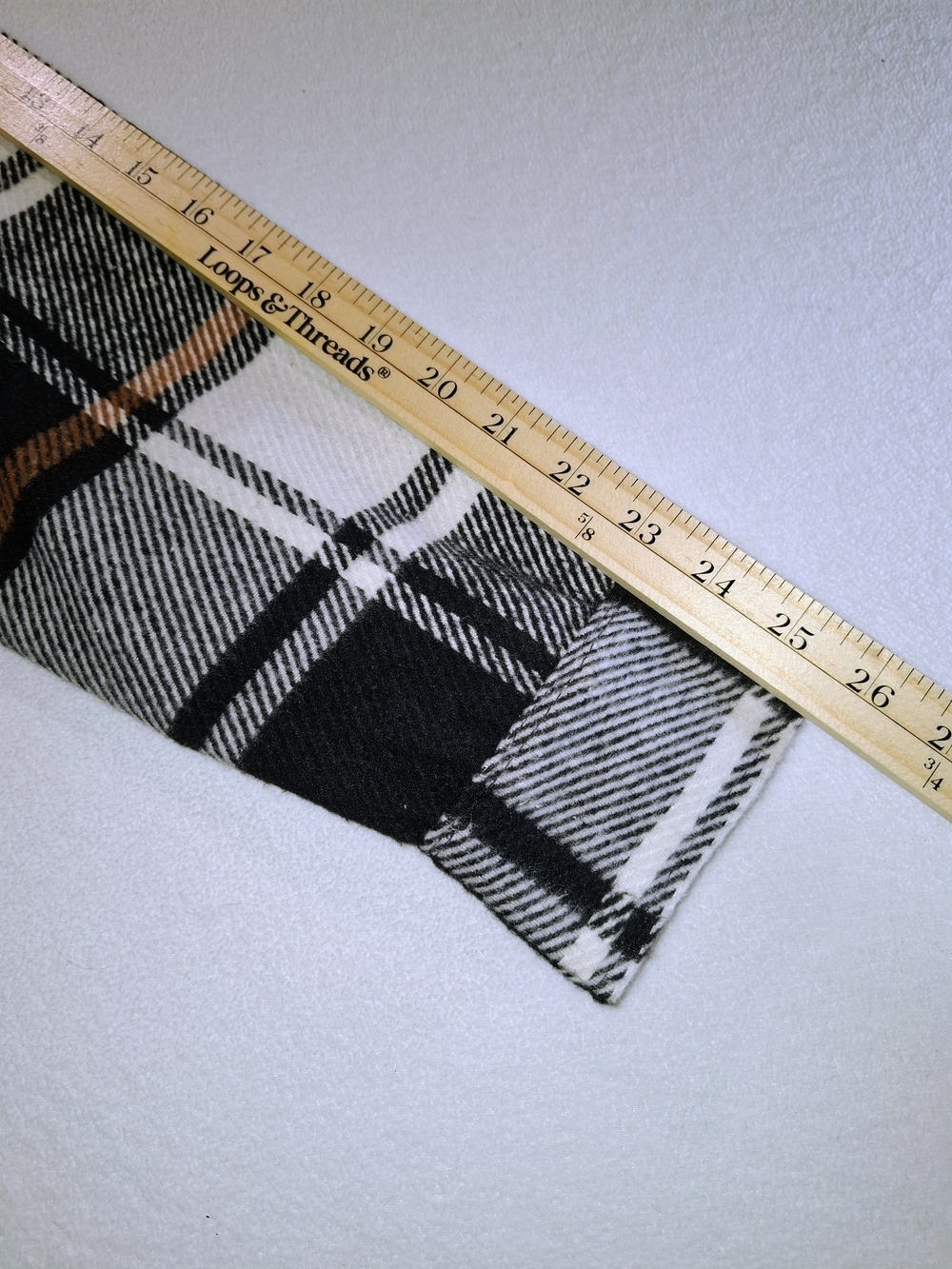 VSTR Lightweight Plaid Shirt Jacket - Black, White & Brown - Picture 5 of 11